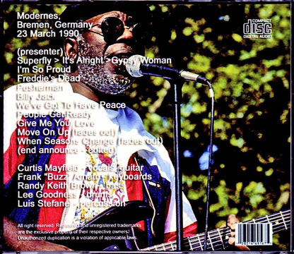 Curtis Mayfield/Germany 1990