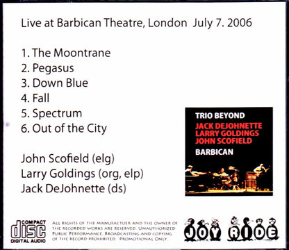 Trio Beyond Jack DeJohnette,John Scofield/London,UK 2006