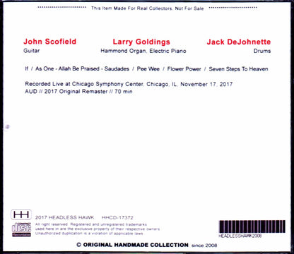 Trio Beyond Jack DeJohnette,John Scofield/IL,USA 2017