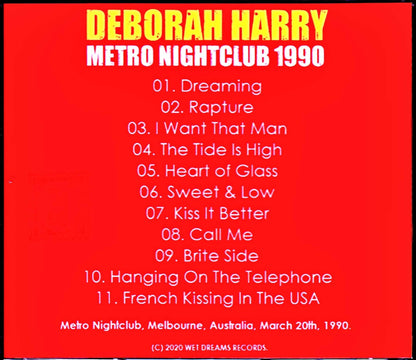 Deborah Harry/Australia 1990