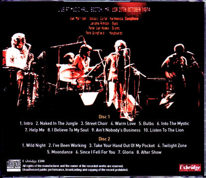 Van Morrison/MA, USA 1974