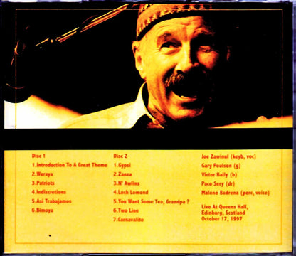Zawinul Syndicate Joe Zawinul/Scotland,UK 1997
