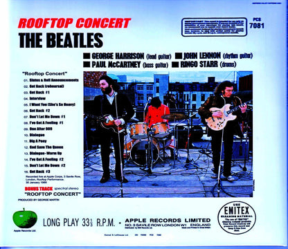 Beatles/Rooftop Live and more Rooftop Performances EMI Reel Master & more