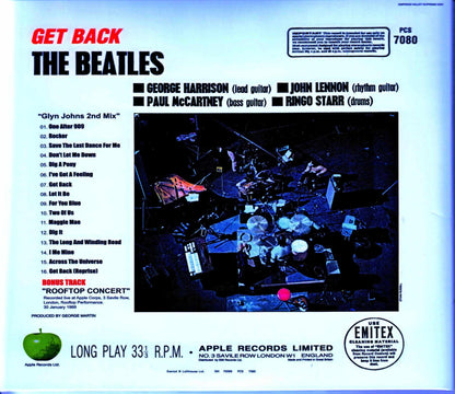 Beatles/Get Back 2nd Mix & more