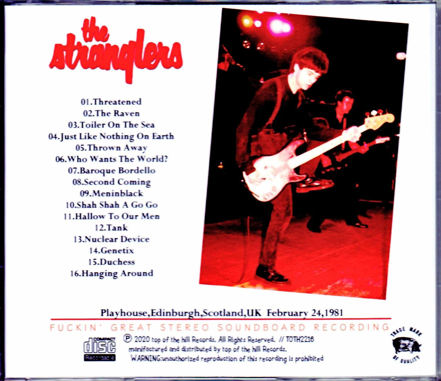 Stranglers/Scotland,UK 1981