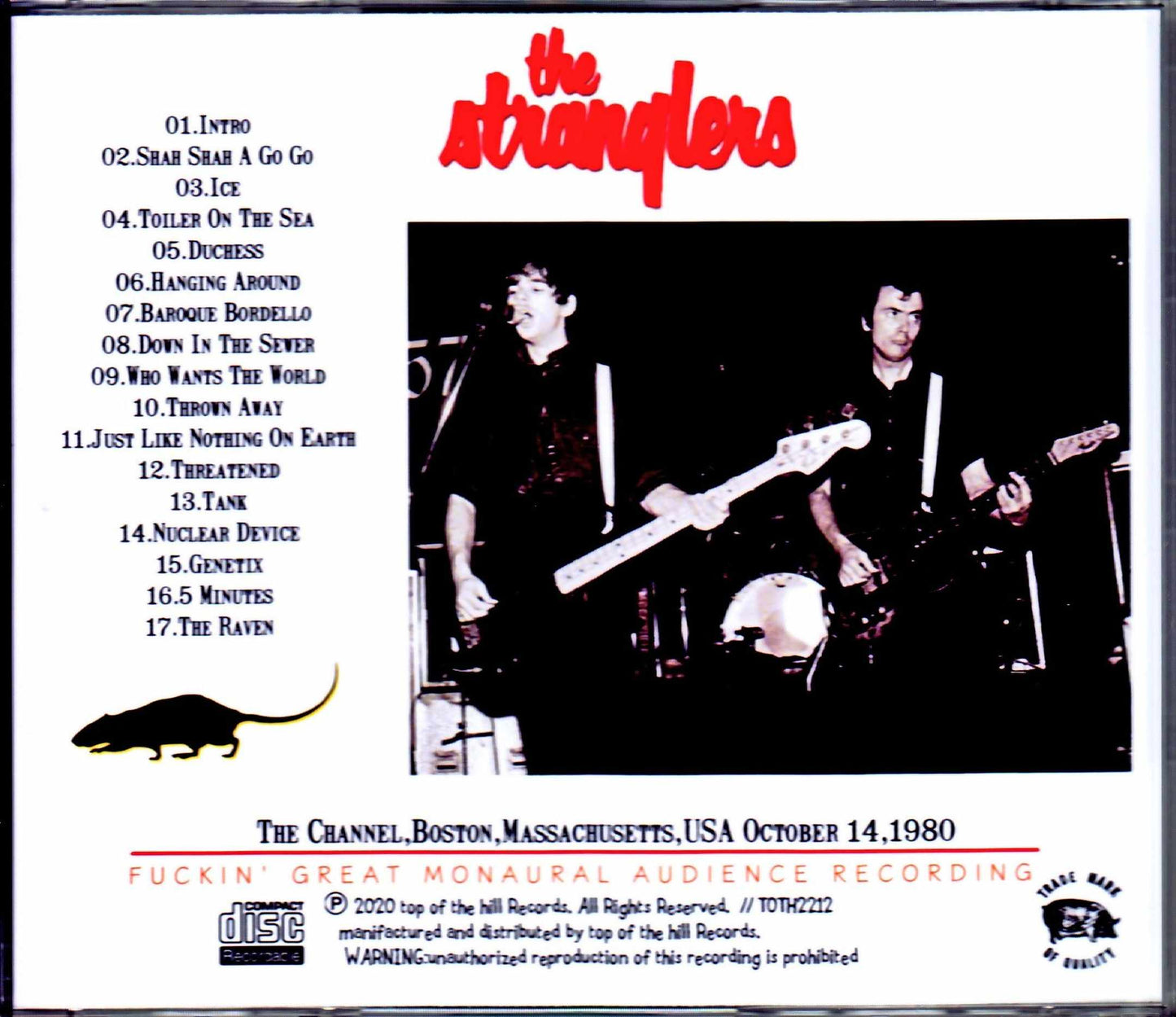 Stranglers/MA, USA 1980