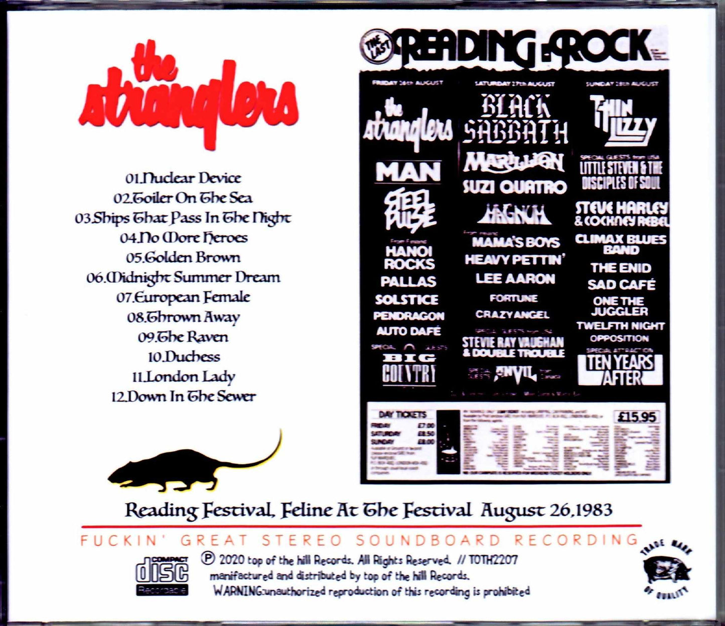 Stranglers/UK 1983 FM Broadcast Version