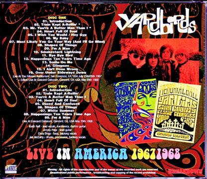 Yardbirds/CA,USA 1967 & more