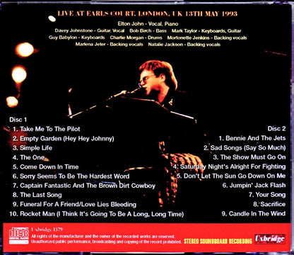 Elton John/London, UK 1993