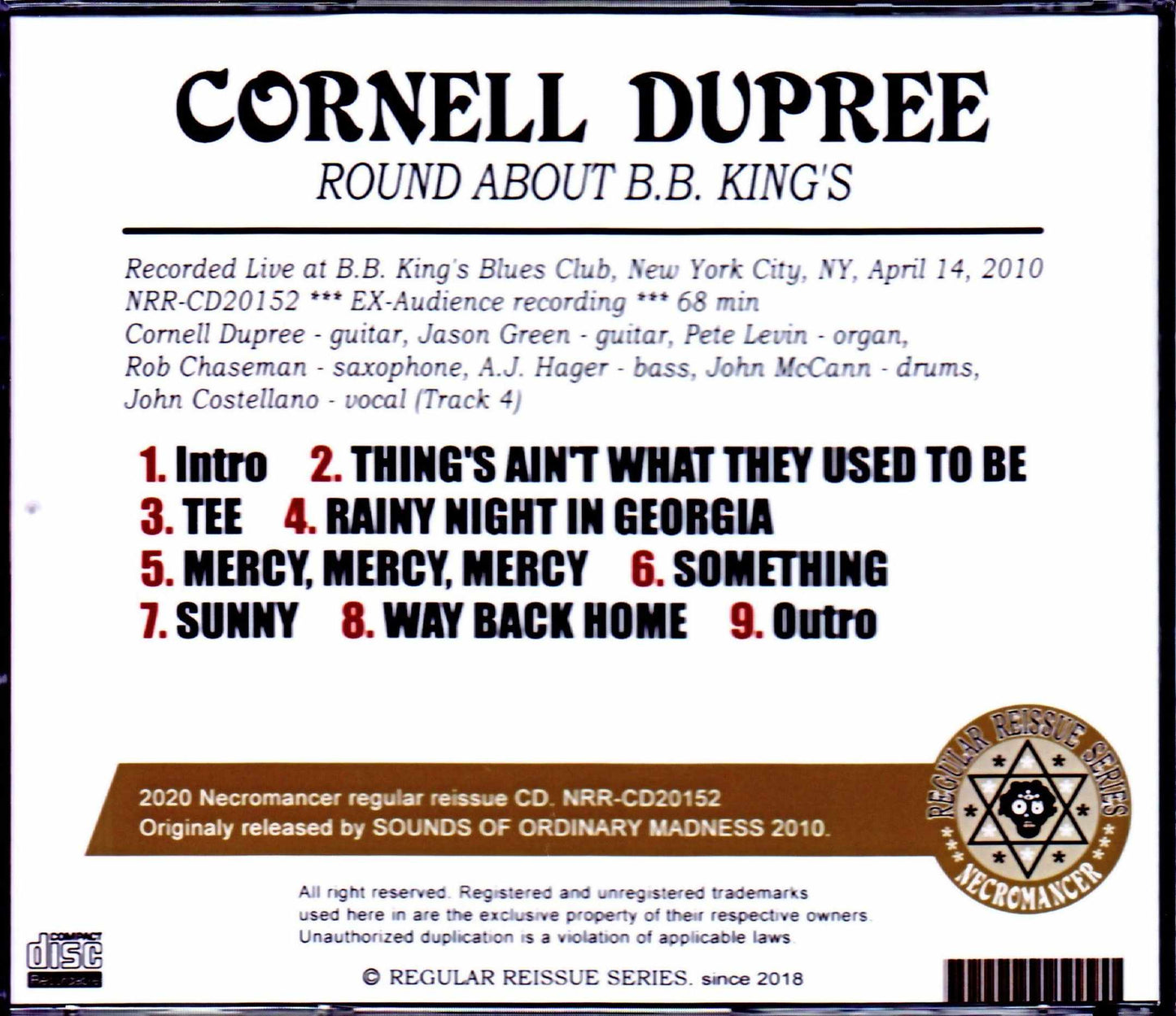 Cornell Dupree/NY,USA 2010