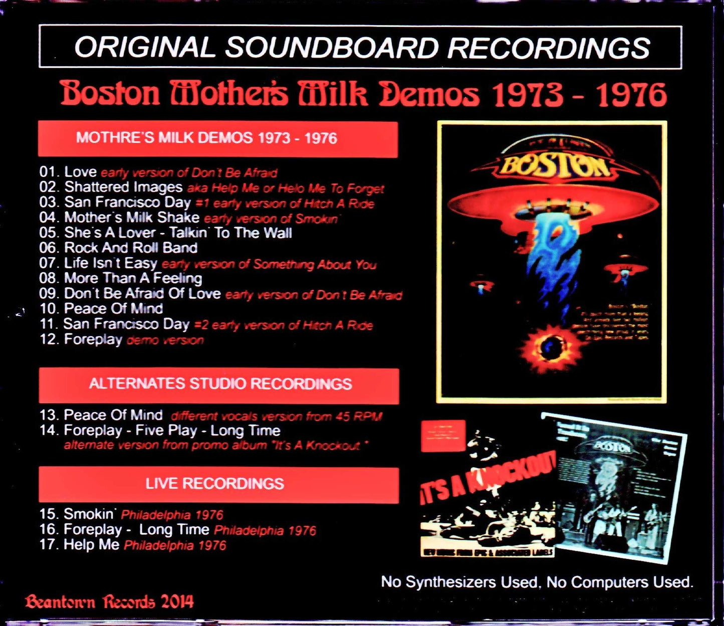 Boston/Early Years Demos 1973-1976