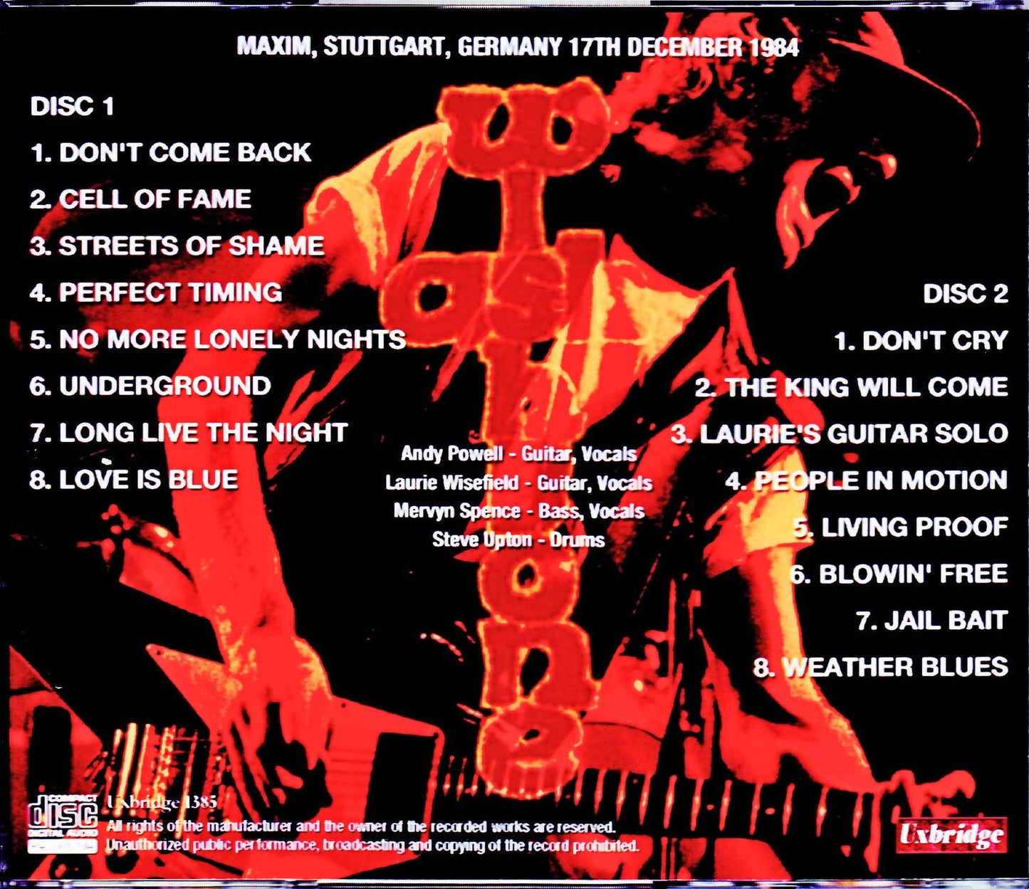 Wishbone Ash/Germany 1984