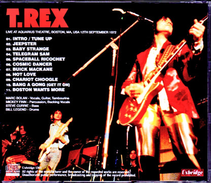T.Rex/MA,USA 1972