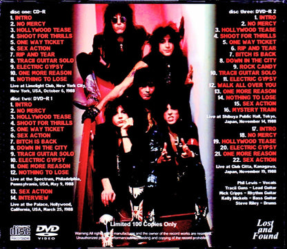 L.A. Guns/NY,USA 1988 & more