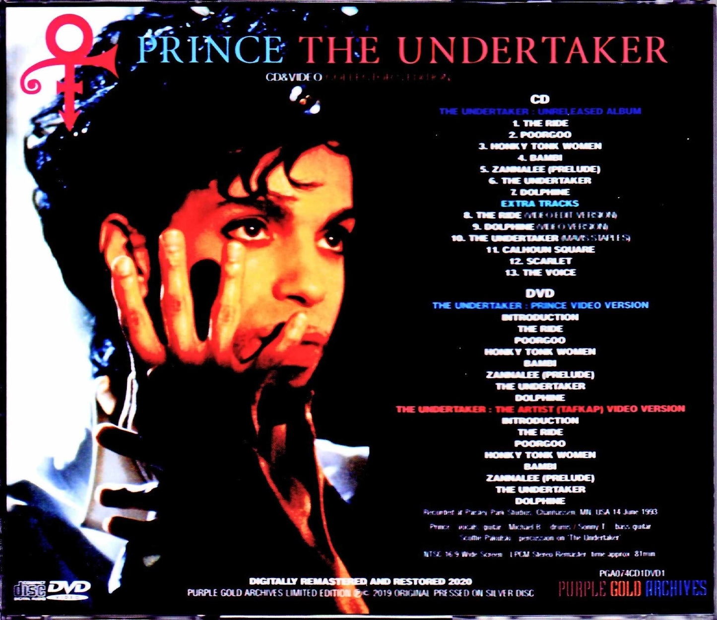 Prince/The Undertaker Special Collector's Edition