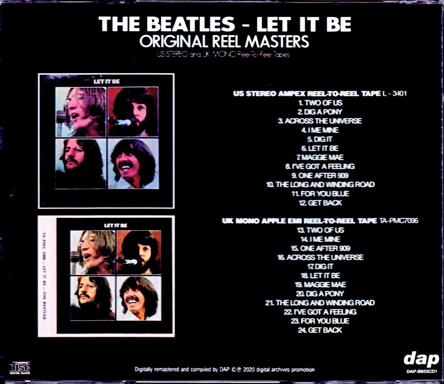 Beatles/Original Reel Masters