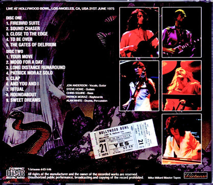 Yes/CA,USA 6.21.1975 Upgrade