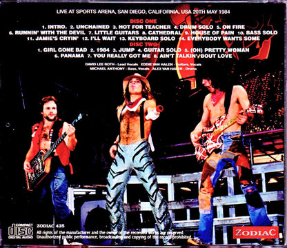 Van Halen/CA,USA 5.20.1984 Upgrade