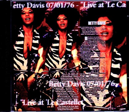 Betty Davis/France 1976