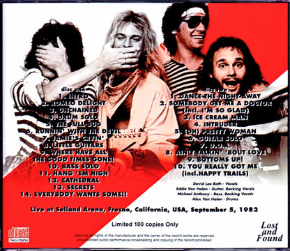 Van Halen/CA,USA 9.5.1982