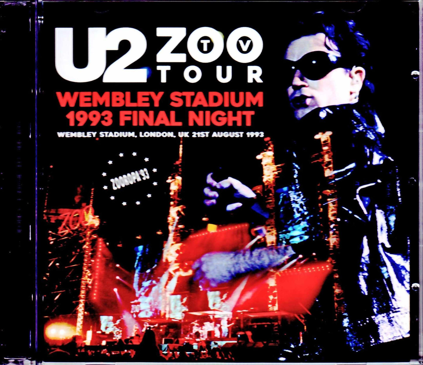 U2/London,UK 8.21.1993