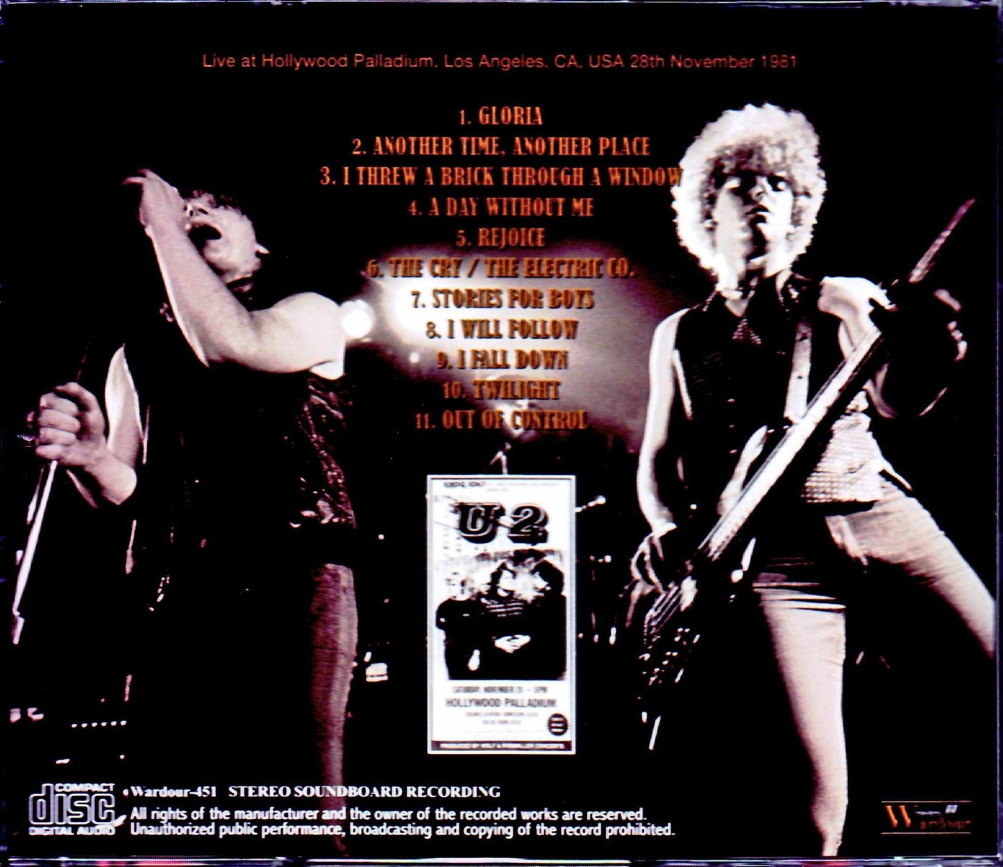 U2/CA,USA 1981 Upgrade