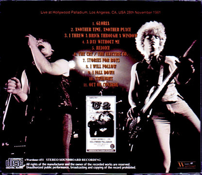 U2/CA,USA 1981 Upgrade
