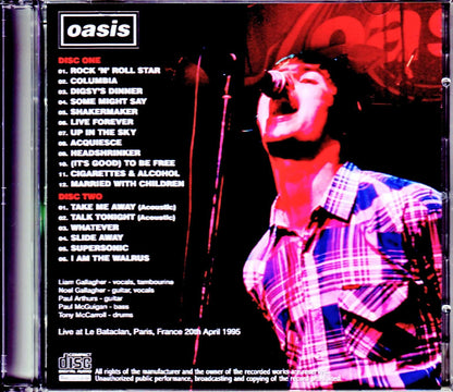 Oasis/France 1995 DAT Master
