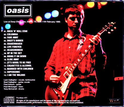 Oasis/TX,USA 1995 DAT Master