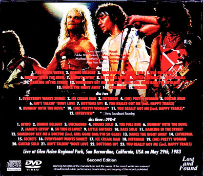 Van Halen/CA,USA 3.29.1983 S & V Complete