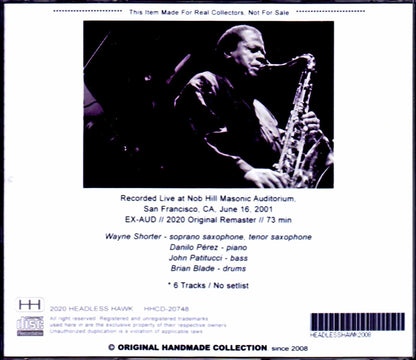 Wayne Shorter Quartet/CA,USA 2001