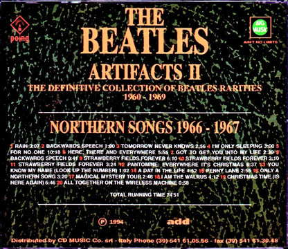 Beatles/Artfacts II Northern Songs 1966-1967