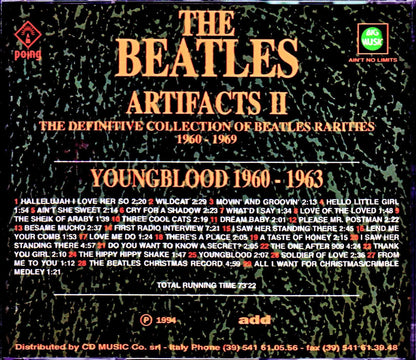 Beatles/Artfacts II Youngblood 1960-1963