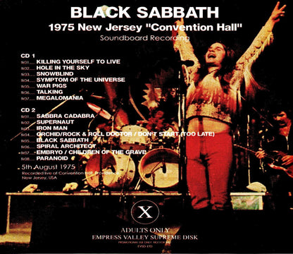 Black Sabbath/Sabotage Live Millard vs. Lampinski CA, USA 1975 & more