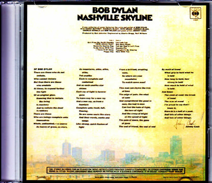 Bob Dylan/Nashville Skyline Original UK Mono LP