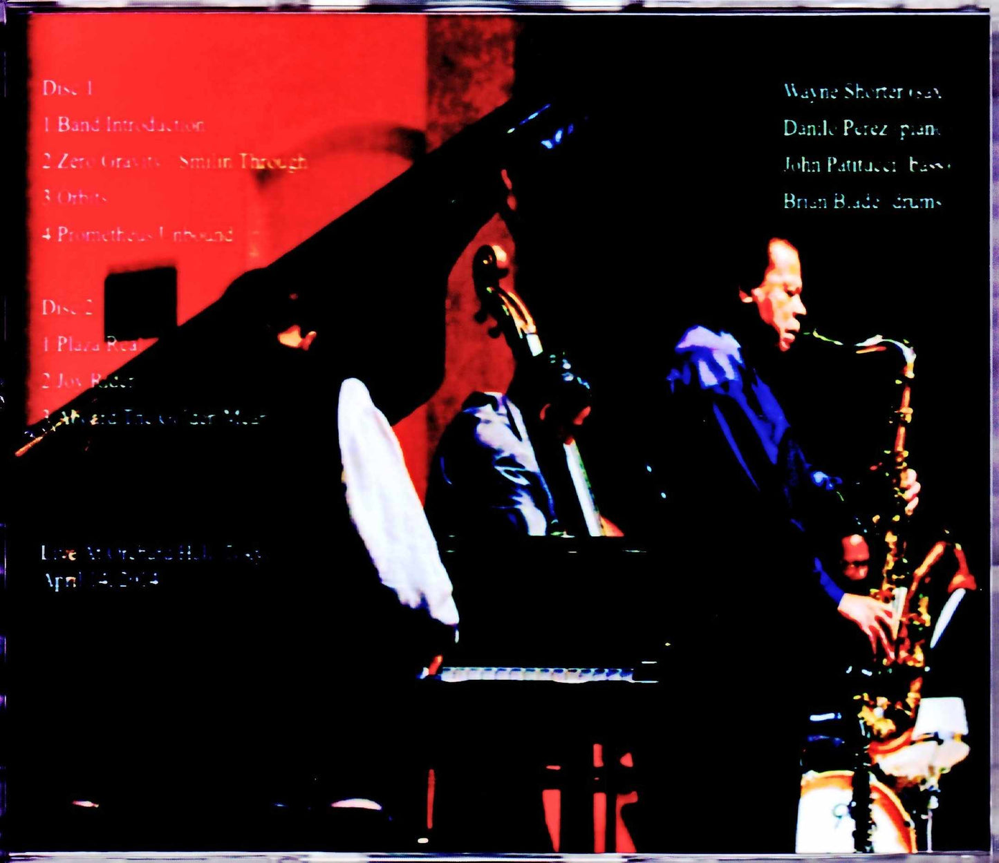 Wayne Shorter/Tokyo,Japan 4.14.2014