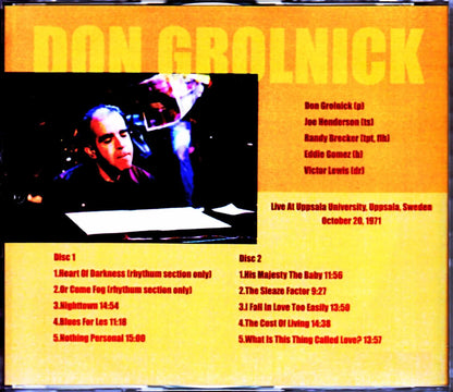Don Grolnick, Joe Henderson/Austria 1991 Upgrade