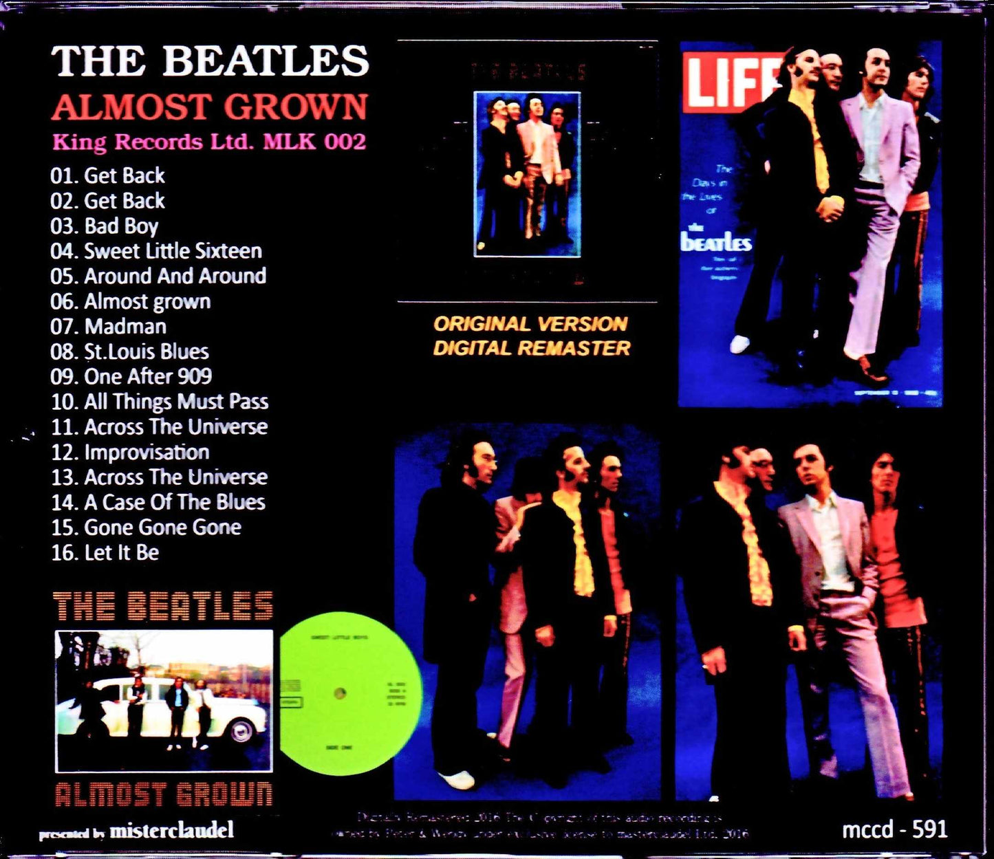 Beatles/Get Back Session Almost Grown