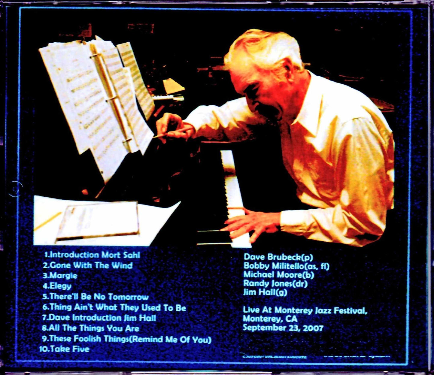Dave Brubeck Quartet, Jim Hall/CA, USA 2007