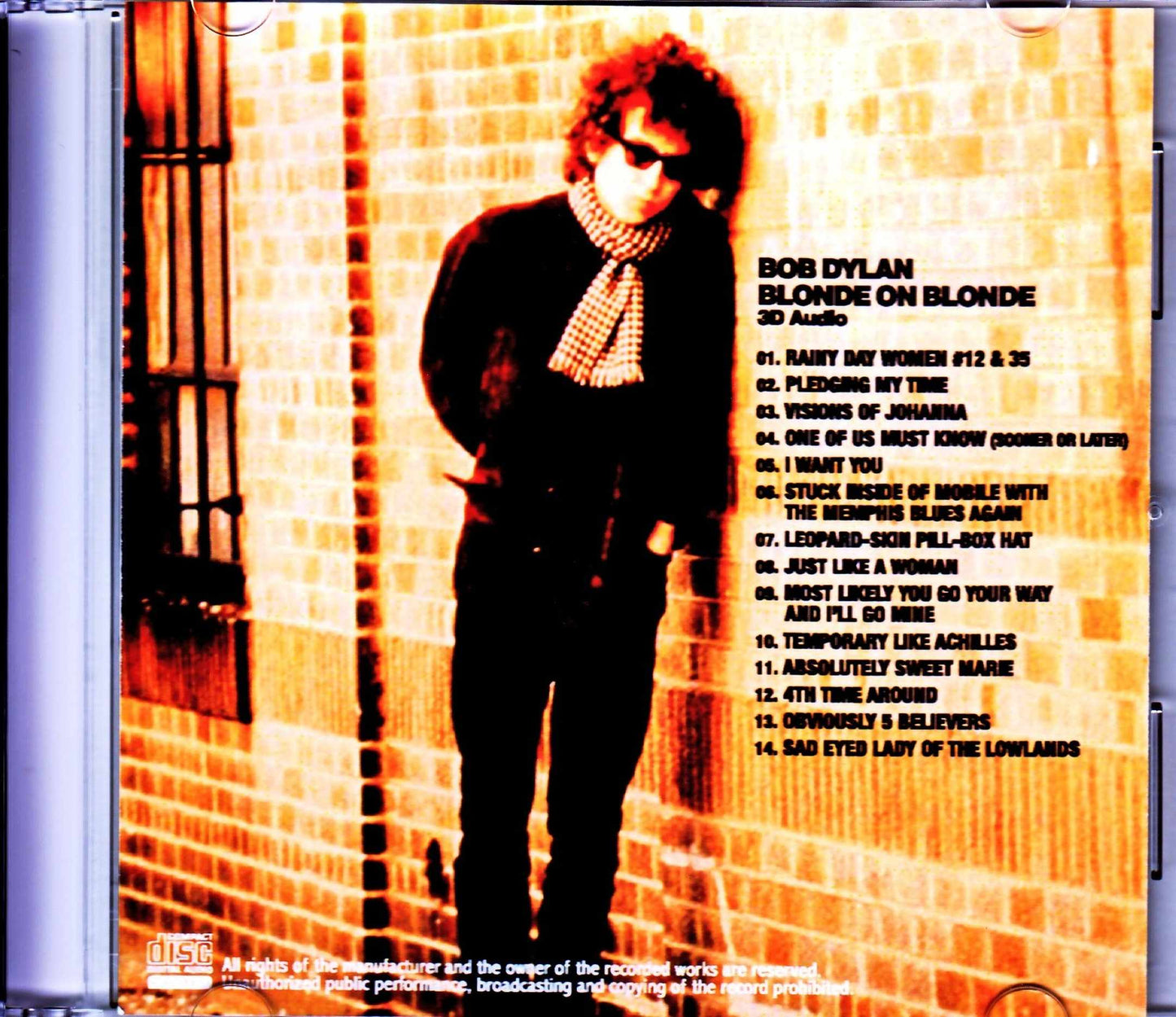 Bob Dylan/Blonde on Blonde 3D Audio Version