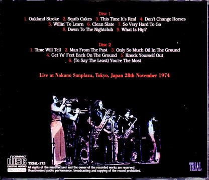 Tower of Power/Tokyo,Japan 11.28.1974