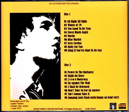Tom Robinson Band/NJ, USA 1979