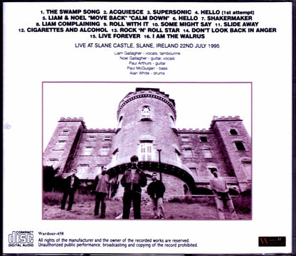 Oasis/UK 7.22.1995 DAT Master