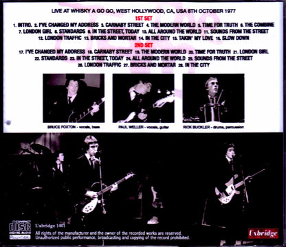 The Jam/CA,USA 1977 2Set