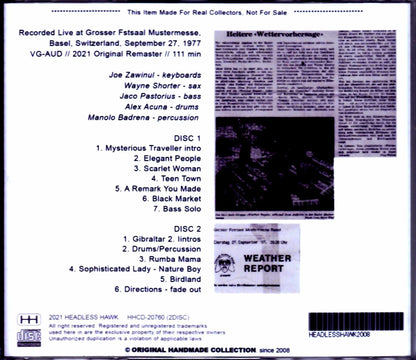Weather Report/Switzerland 1977