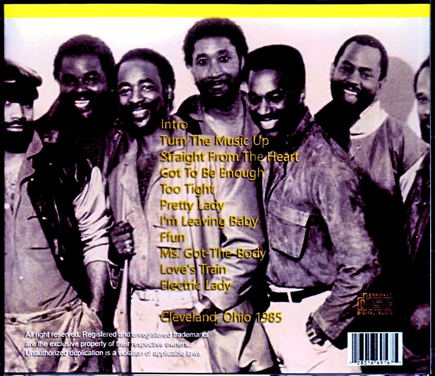Con Funk Shun/OH, USA 1985