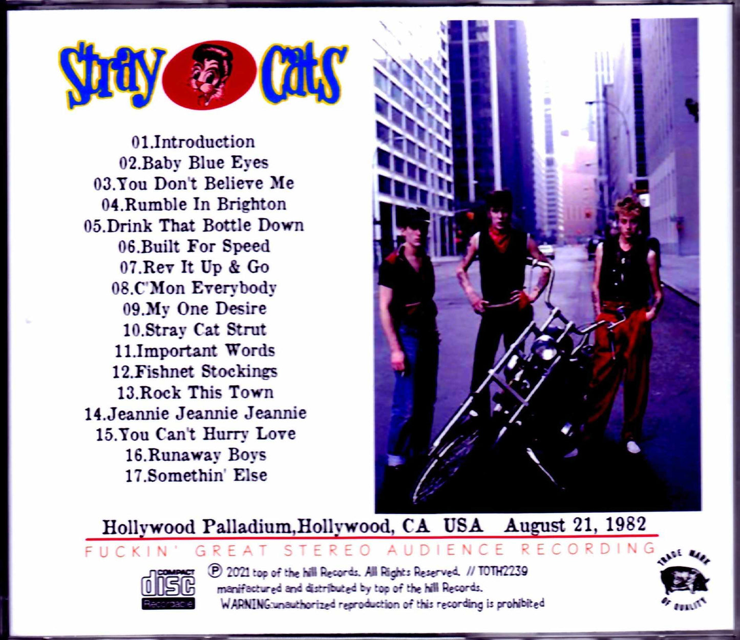 Stray Cats/CA, USA 1982
