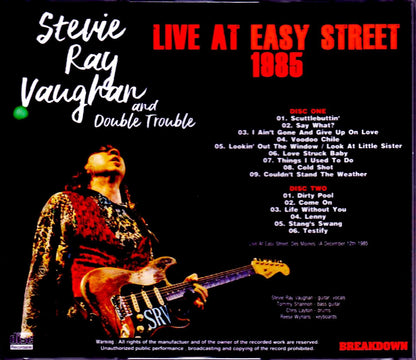 Stevie Ray Vaughan/IA, USA 1985