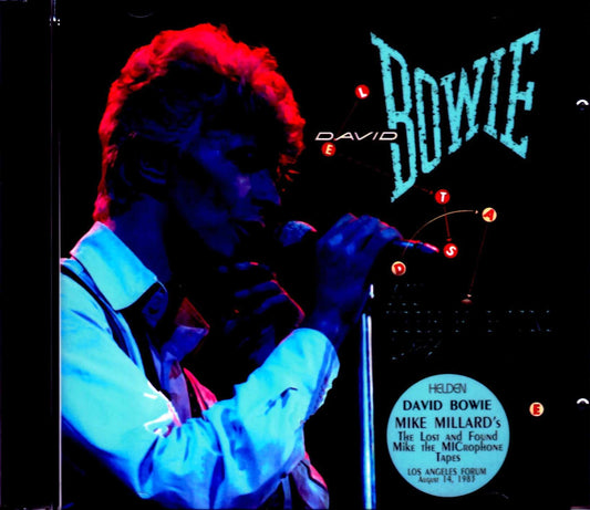 David Bowie/CA,USA 8.14.1983 Mike Millard Tapes Complete