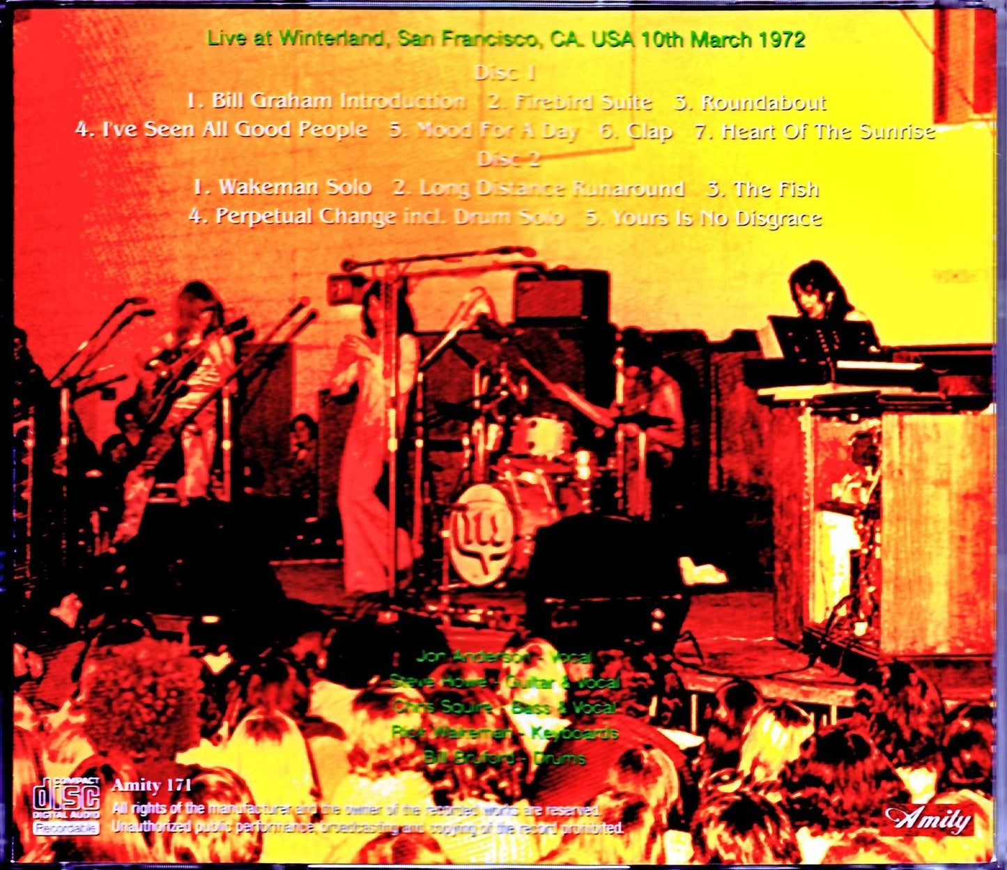 Yes/CA,USA 3.10.1972